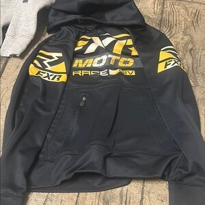 FXR Black and Yellow Hoodie